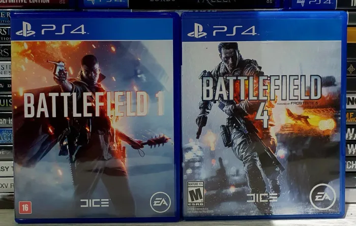 Jogos Ps4 Combo Battlefield 1 + Battlefield 4