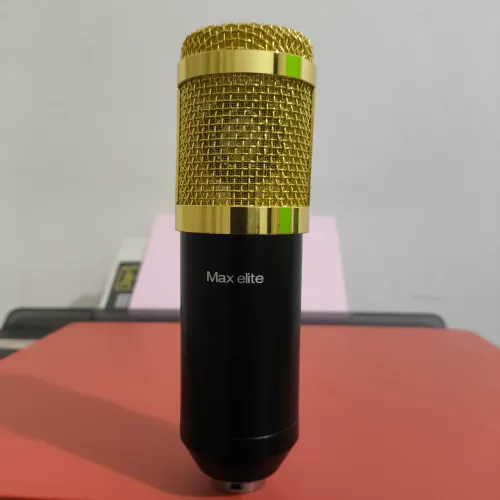Microfone Condensador BM-800 - Ideal para Home Studio e Podcast