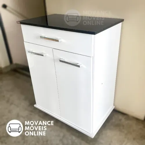 Balcão 2 Portas 1 Gavetas Novo