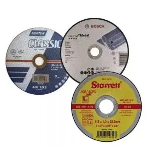 05 discos de corte de Esmerilhadeira 4.1/2
