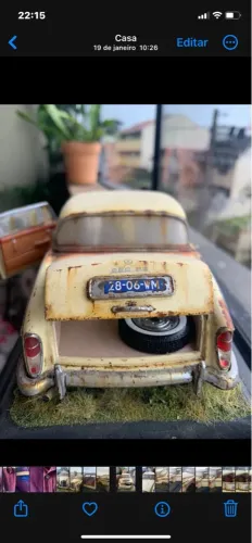 Diorama Mercedes 220. SE