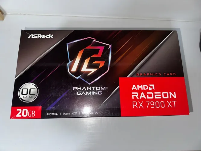 Placa de Vídeo ASRock Radeon RX 7900 XT 20GB Phantom Gaming