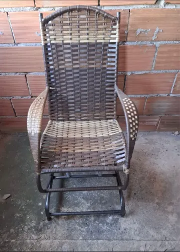 Cadeira de balanço 4 molas novas 