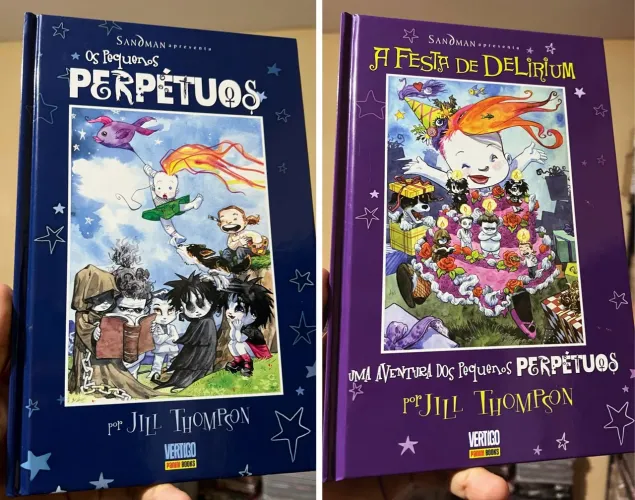 Sandman apresenta os pequenos perpétuos e a festa de delirium 