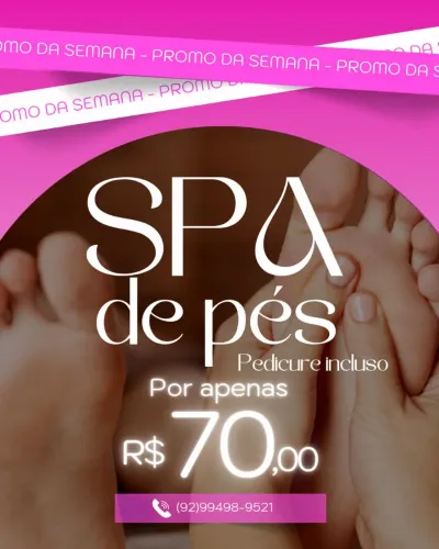 Spa dos pés 
