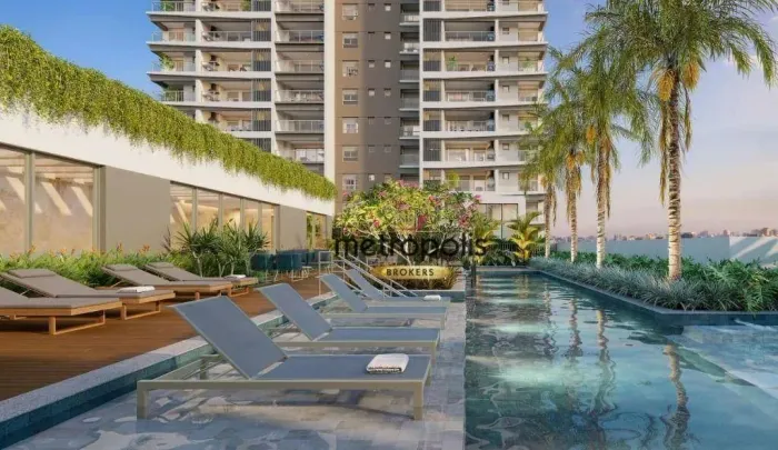 Apartamento com 3 dormitórios à venda, 100 m² por R$ 1.749.723,40 - Brooklin - São Paulo/S