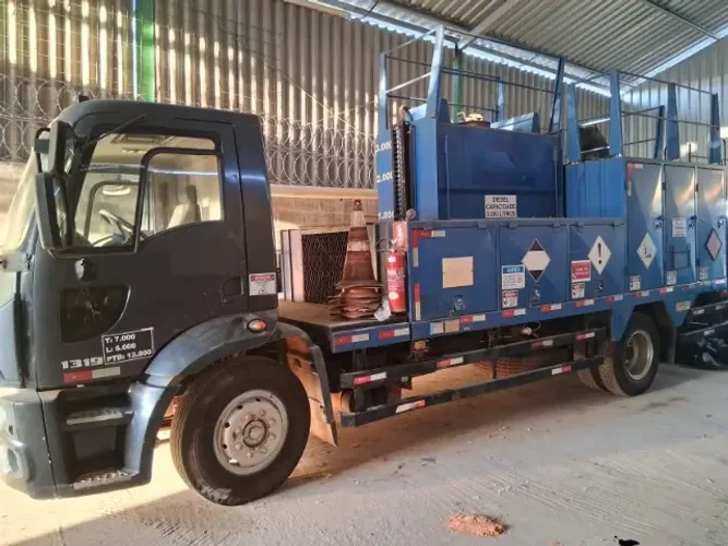 G) Ford Cargo 1319 Com Comboio (Mecanismo Operacional)