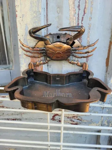 Isqueiro Cinzeiro Antigo MARLBORO: