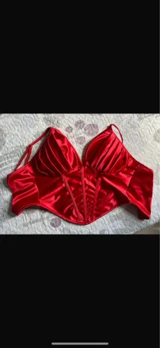 Corset vermelho