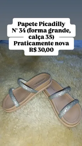 Papete Piccadilly N° 34 - calça 35