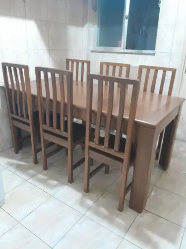 Mesa 6 cadeiras