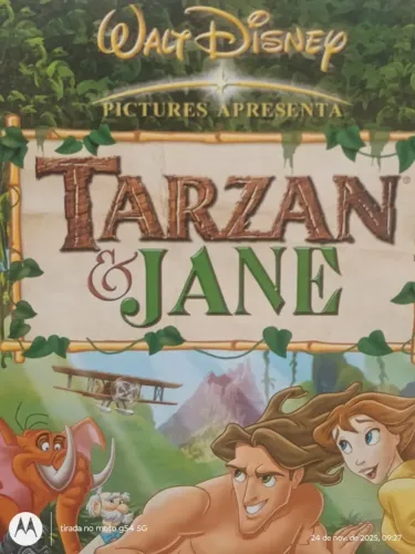 FITA DE VHS WALT DISNEY DUBLADO - TARZAN & JANE