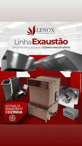 Exaustão de cozinha 