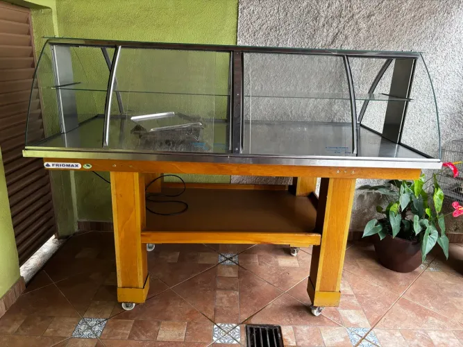 Vitrine Expositora de Vidro para Comercio