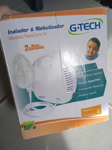 Inalador e Nebulizador G-Tech