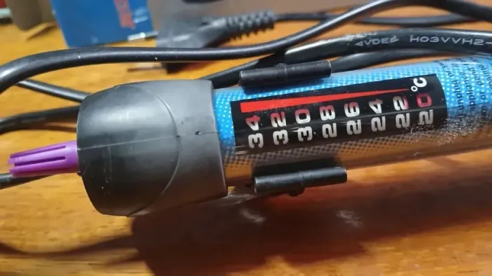 Aquecedor termostato para aquario 100w minjiang mj-100 110v