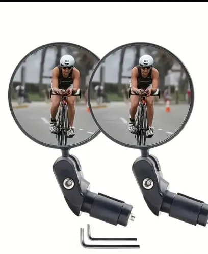 Par De Espelhos Retrovisores para Bicicleta - Segurança em Primeiro Lugar