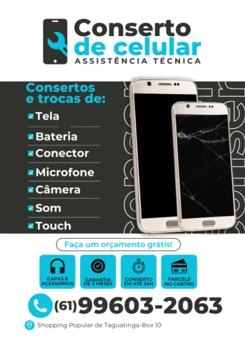 Serviço de Manutenção de Celular