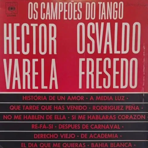 Disco de Vinil - Os Campeões do Tango