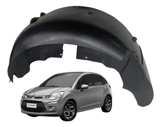 Parabarro Traseiro Esquerdo Citroen C3 1.6 2014 2015 2016