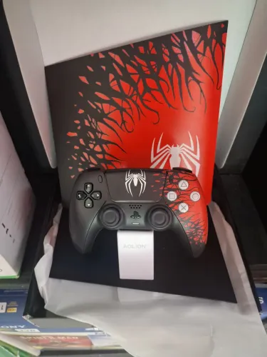 Kit Personalização PS5 Slim Pro Spiderman( ACEITO CREDISHOP)