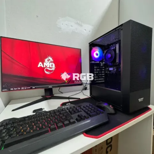 PC Gamer COMPLETO RYZEN 5 + RX VEGA + 1 ano de garantia e em até 12x