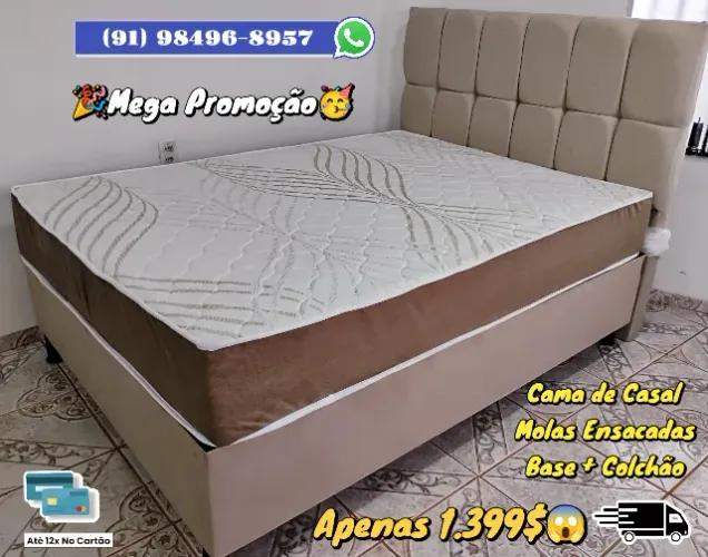 CAMA DE CASAL SALINAS MOLAS ENSACADAS