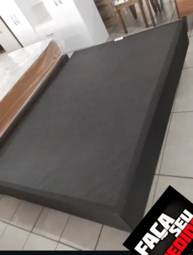 Base cama box casal