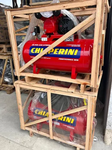 Compressor Chiaperini 10 Pés 110 Litros Profissional RED