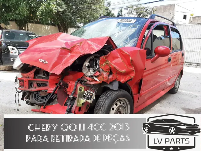 SUCATA CHERY QQ 1.1 2013 PARA RETIRADA DE PEÇAS 