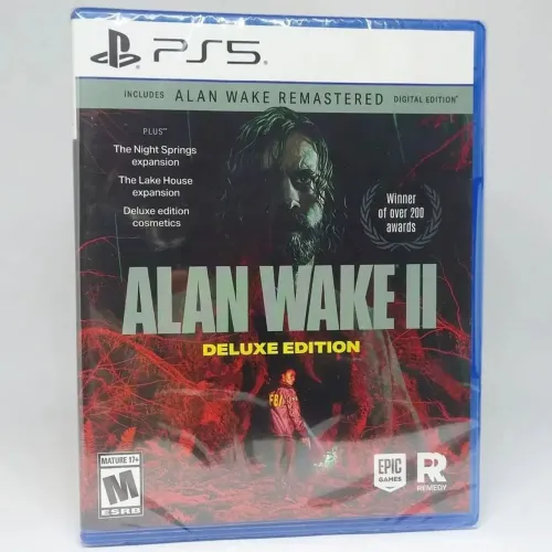 Disponível game Alan Wake II - Deluxe Edition - PS5