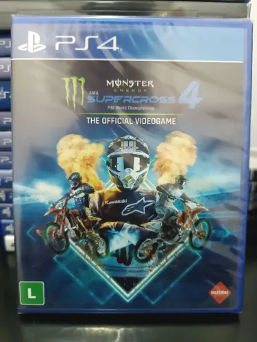 Monster Energy Supercross 4 (lacrado)- PS4