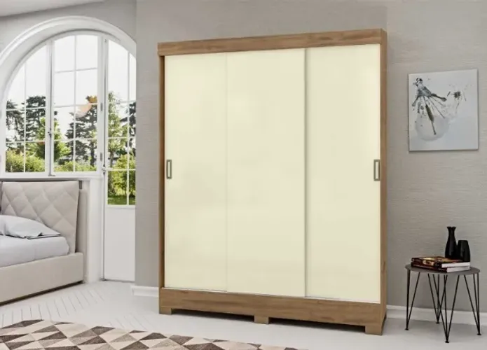Guarda Roupa 3 Portas 2 Gavetas Novo Varios Modelos