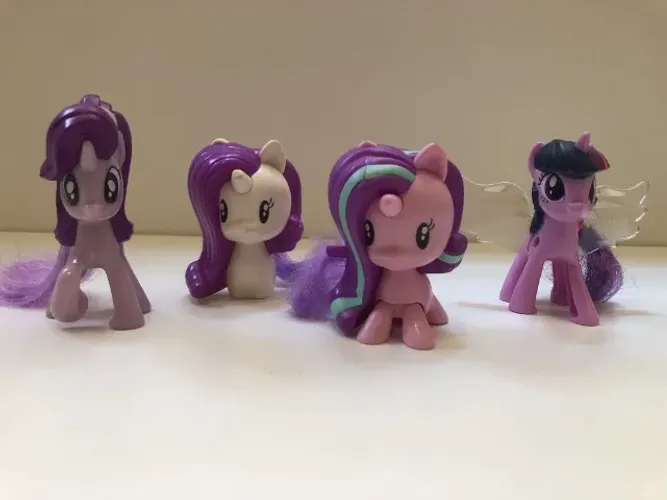 My Little Pony Mc Donalds 2018 Kit com 4 Unidades