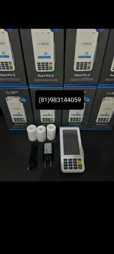 Máquina de cartão Point Pro 3 - Nova