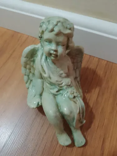 Estátua Anjo Decorativa Anos 70/80 Perfeito Estado de conservação