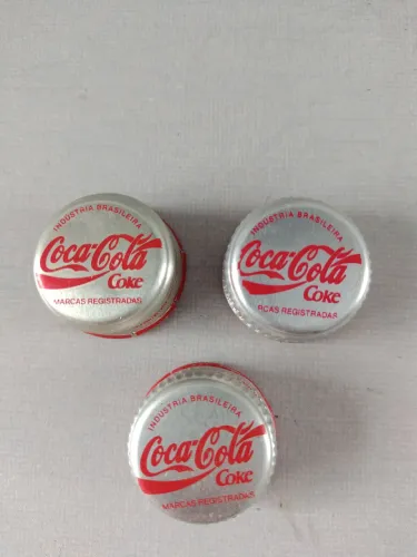 Tampinhas de Coca-Cola Antigas - Colecionador