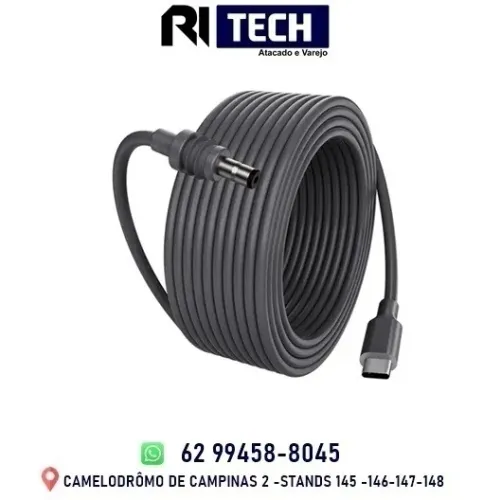 Cabo P4 Tipo C 10m Starlink Mini Pd 20v Tipo-c Para Bateria Portátil