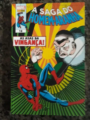 HOMEM ARANHA - A Saga do Homem Aranha - As Asas da Vingança - Marvel
