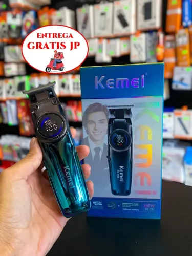 BARBEADOR DE ACABAMENTO PROFISSIONAL KEMEI KM-1740