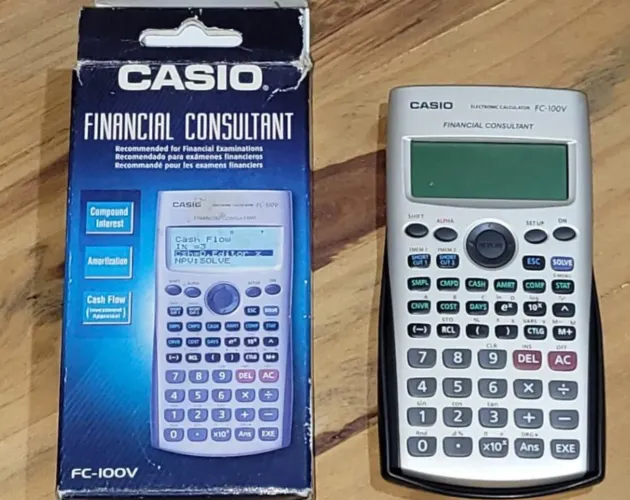 Calculadora Financeira Casio FC-100V