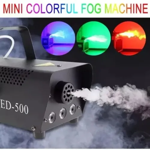 Máquina De Fumaça Festa Balada 600W Led Rgb Controle 220V
