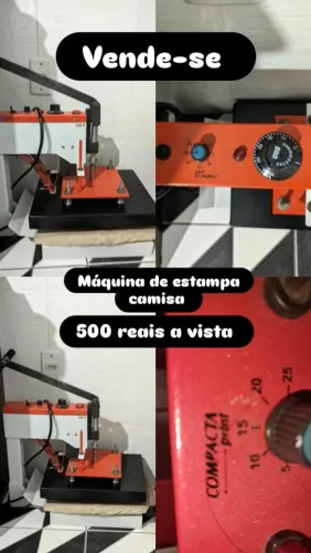 Máquina de estampar camisas
