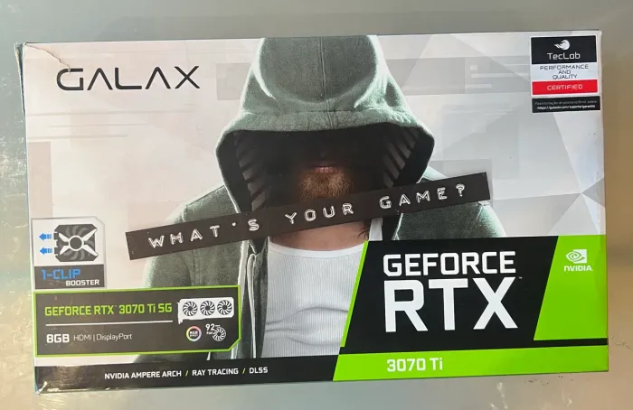 Placa de Vídeo RTX 3070 Ti Galax 8GB
