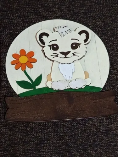 Placa decorada infantil personalizada