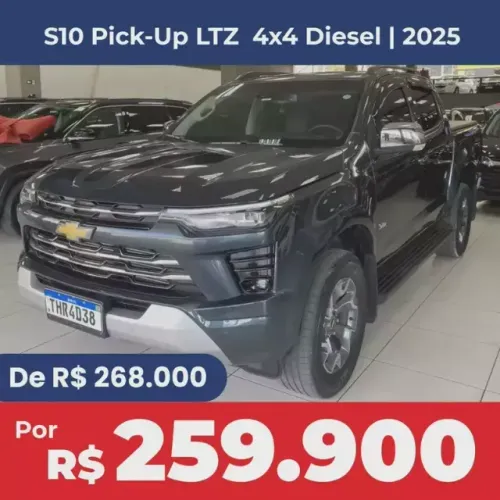 Chevrolet S10 Pick-up LTZ 2.8 TDI 4X4 CD Dies.aut 2025