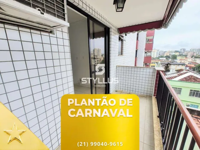 Apartamento Espaçoso com 2 Vagas e Lazer Completo no Cachambi! M25M