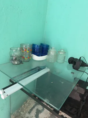 Prateleira de vidro