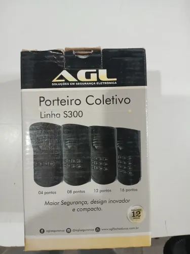 PORTEIRO COLETIVO AGL 4 CASAS LINHA S300