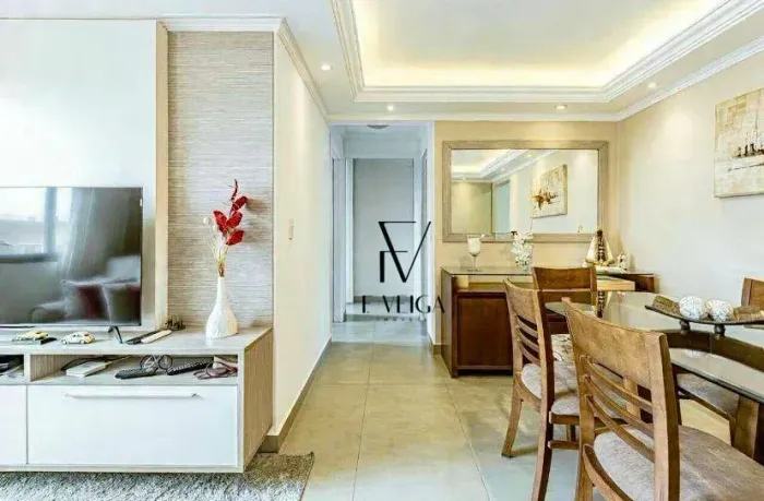 APARTAMENTO SUINÃ II COM 3 QUARTOS, 1 VAGA DE GARAGEM COBERTA, R$399.000.00 NO PINHEIRINHO